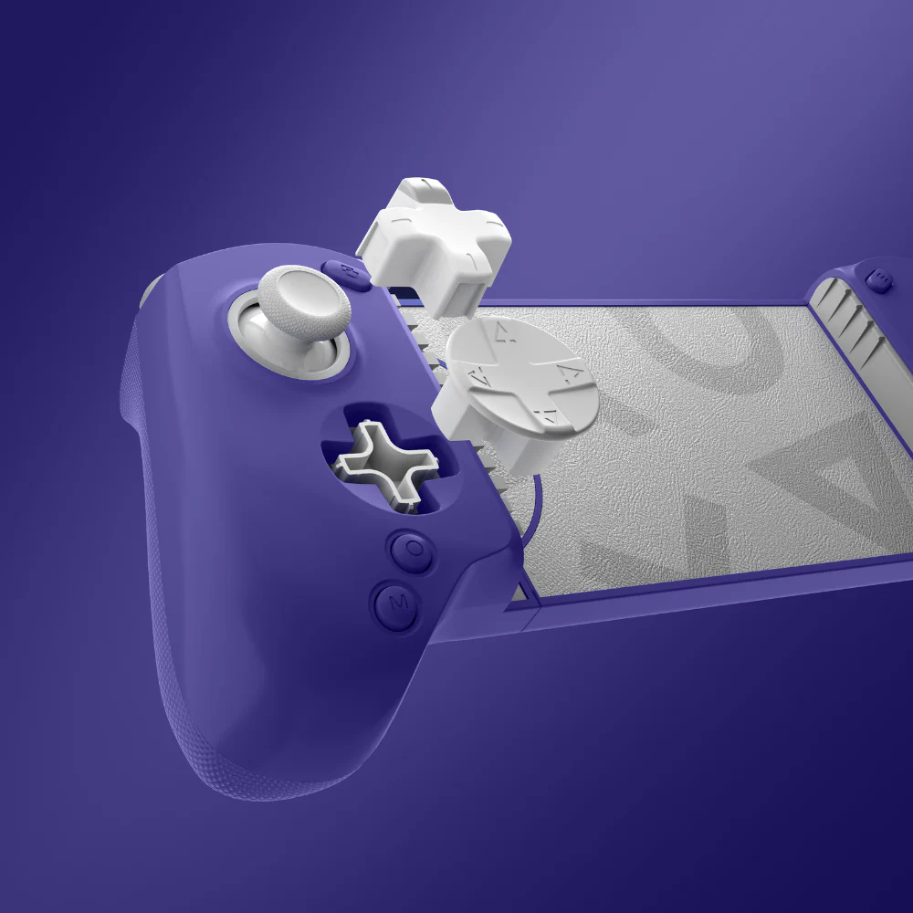 abxylute S8 Bluetooth Mobile Gaming Controller Retro Indigo Edition - Image 4